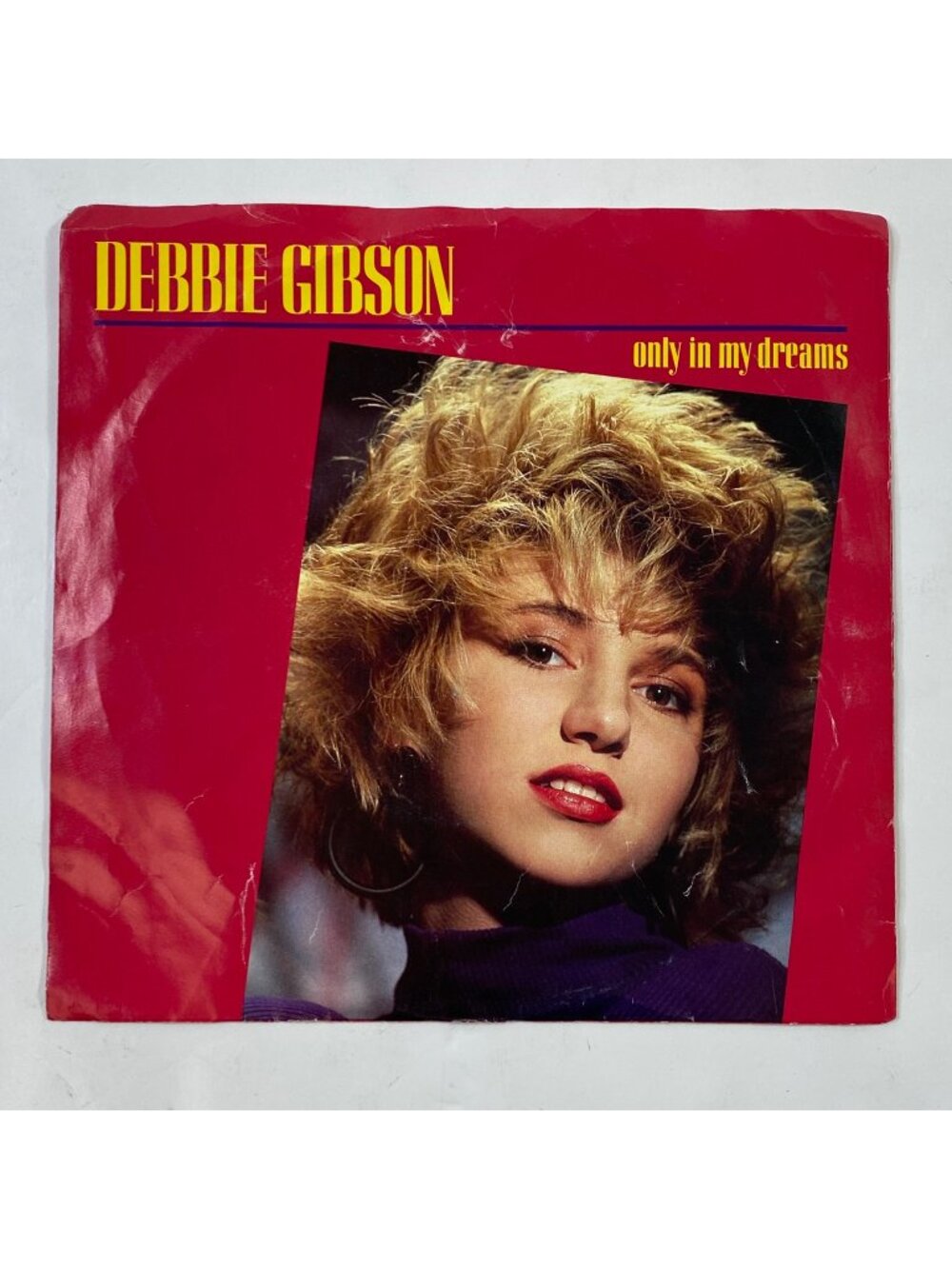 Vintage Atlantic 45 RPM Vinyl Record Single Debbie Gibson "Only In My Dreams"